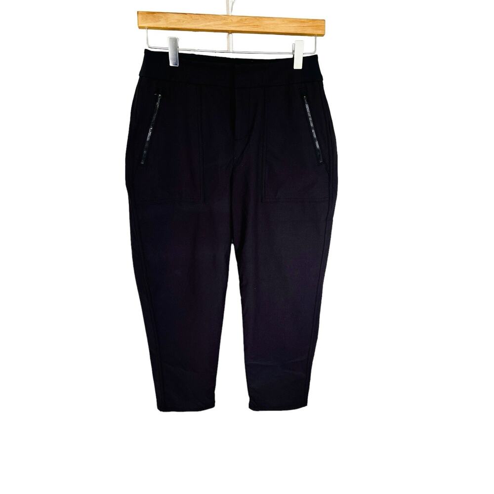ATHLETA Women's Size 4P - Headlands Hybrid Tight w/ Stash Pockets Black